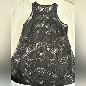 Massimo Black Patterned Tank Top